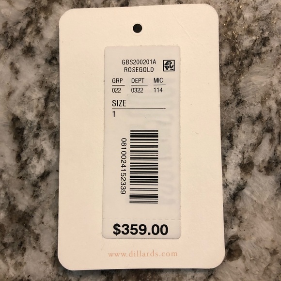 Ball gown dress, Size 1. Color is rose gold. From Dillard’s. - Picture 4 of 4